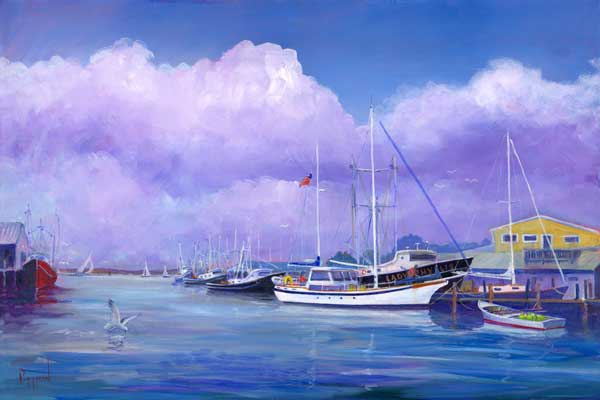 Oil painting North Carolina Artist Coastal Prints