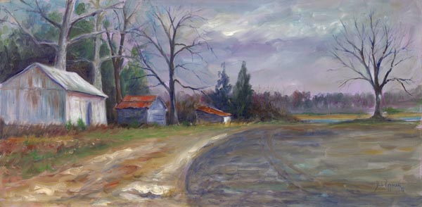 North of Falkland Rural Oil Painting Giclee Limited Edition prints